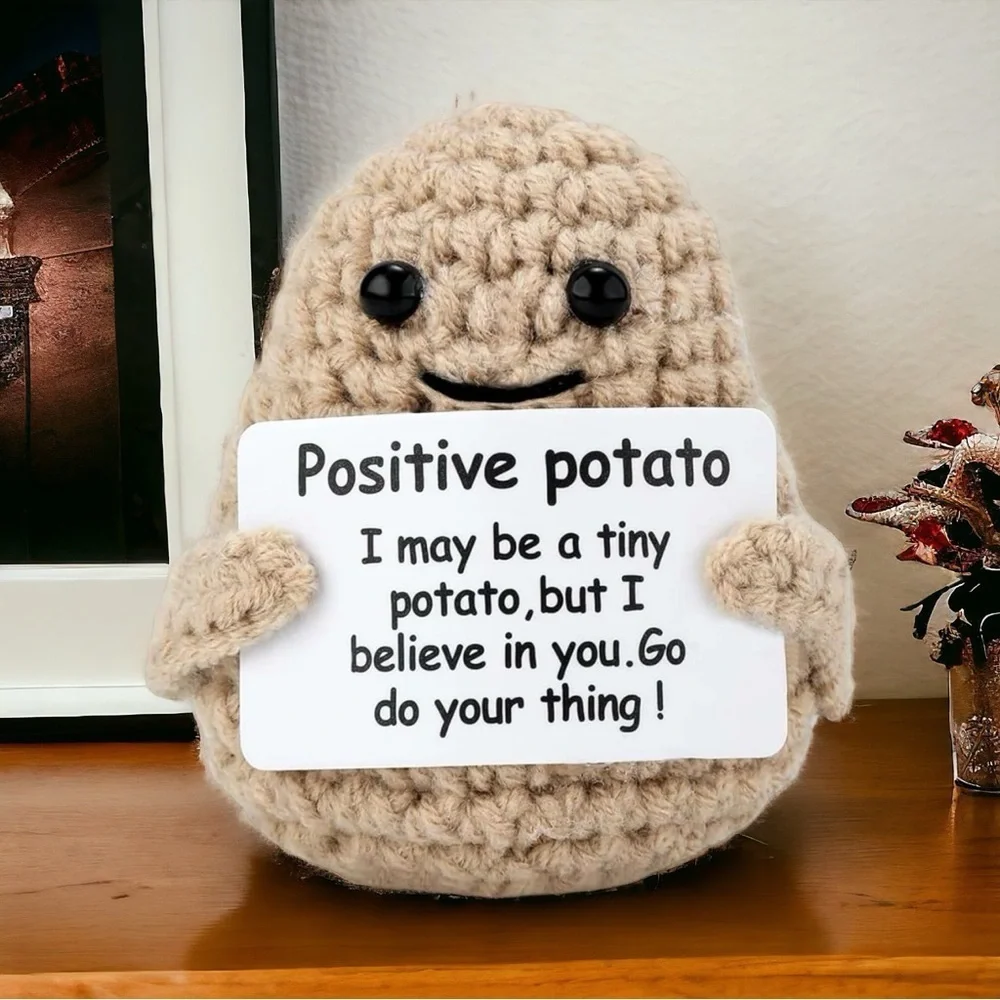 Positively Adorable New Crochet Potato: Your Tiny Companion for Joy & Motivation